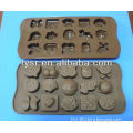 cute silicone Chocolate molds with bear feet and lip